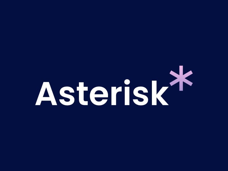 Asterisk logo design