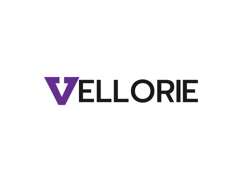VelLorie logo design