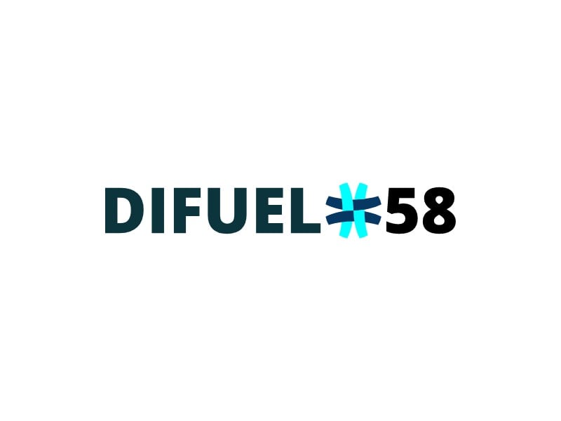 DIFUEL 58 logo design