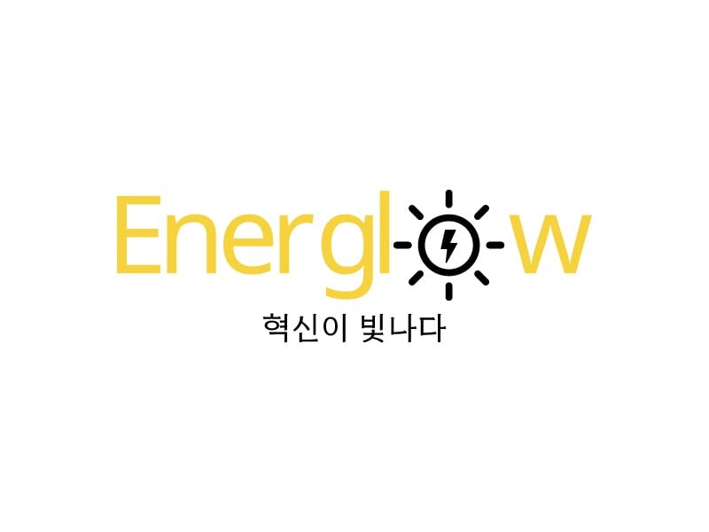 Energlow logo design