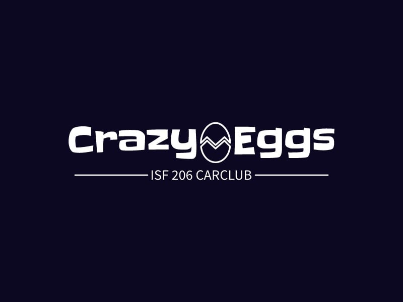 Crazy Eggs logo design