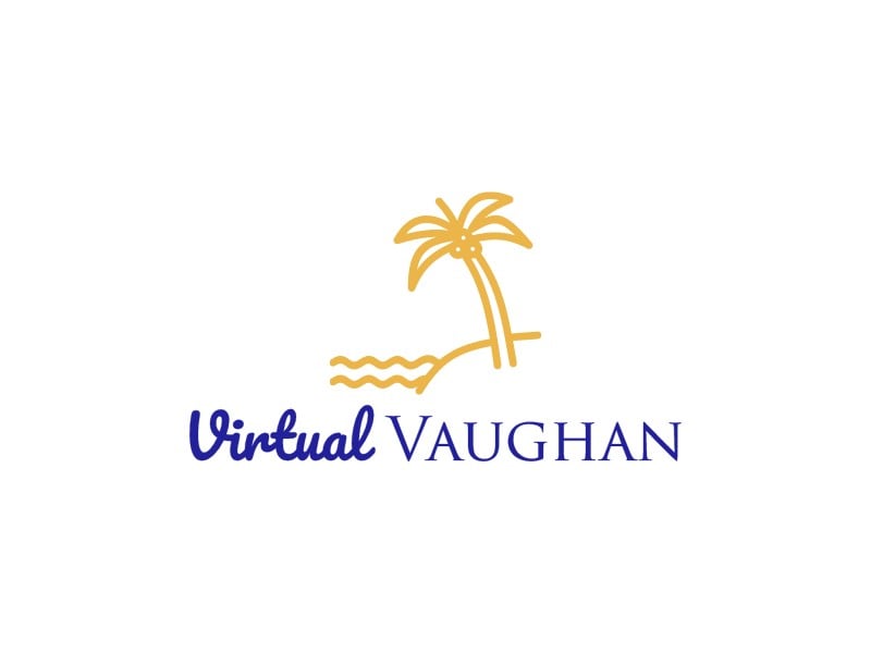 Virtual Vaughan logo design