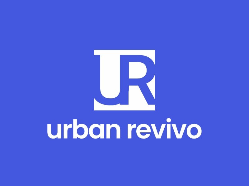 urban revivo logo design