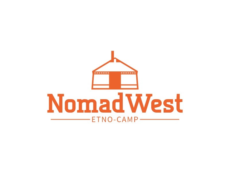NomadWest logo design