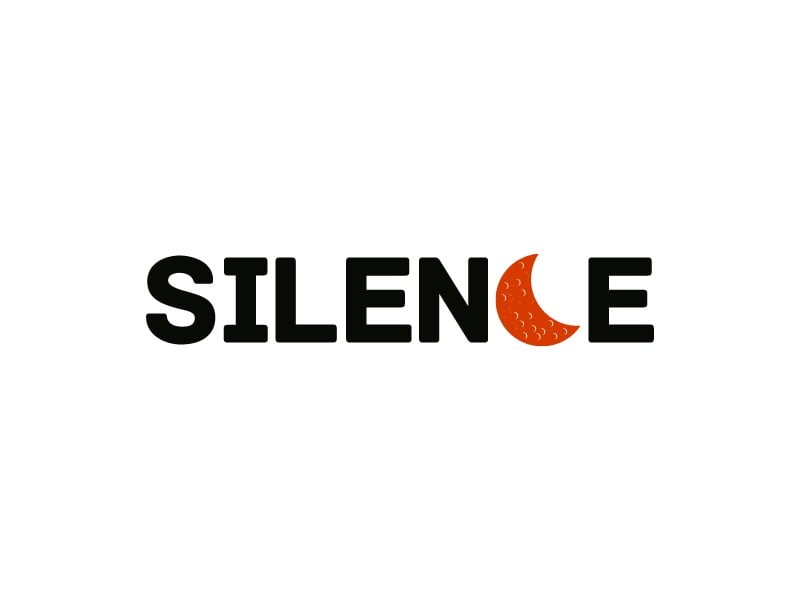 Silence logo design