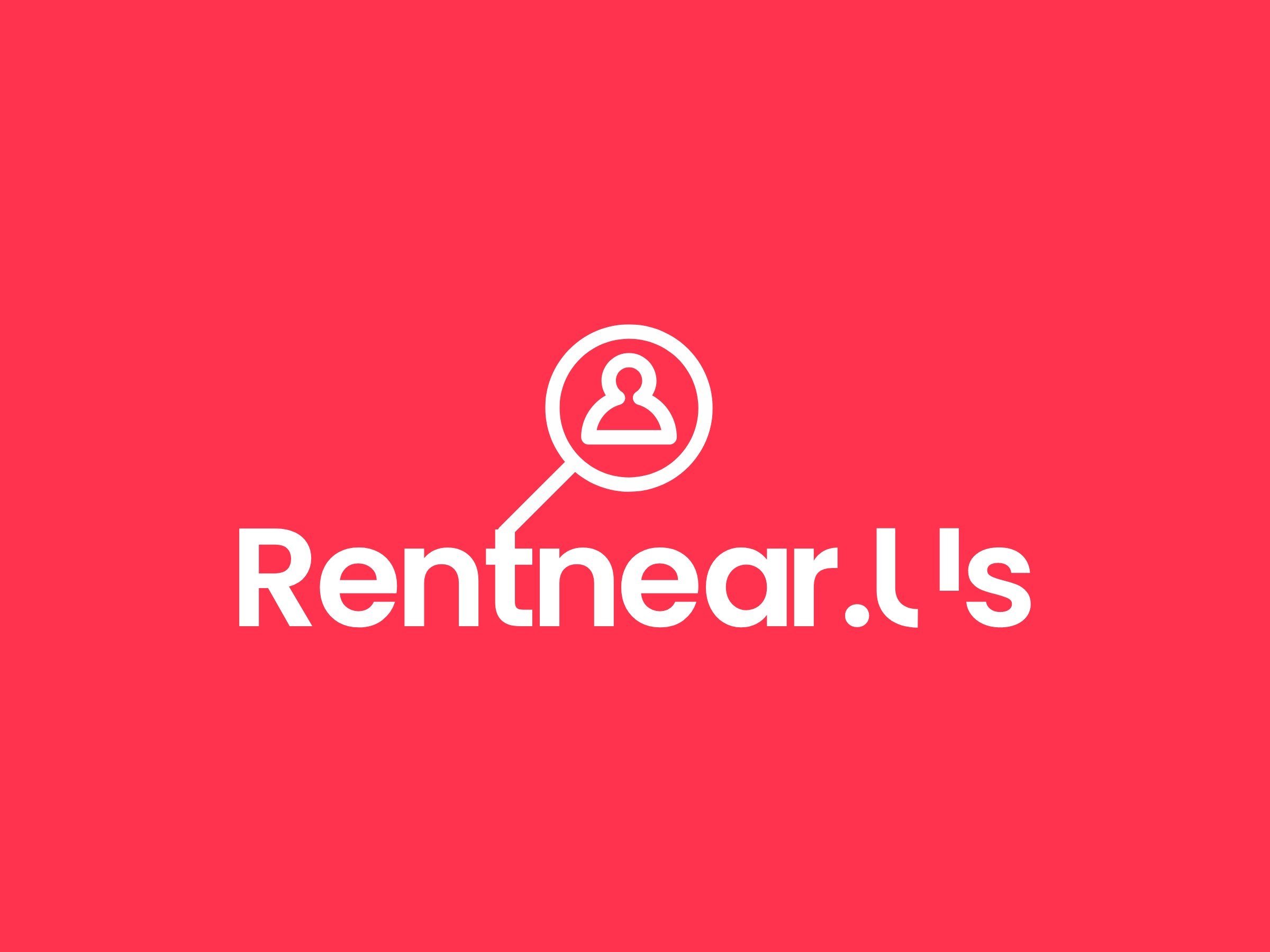 Rentnear.us logo design